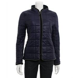 NEW CIAO-MILANO women's jasper puffer coat in navy